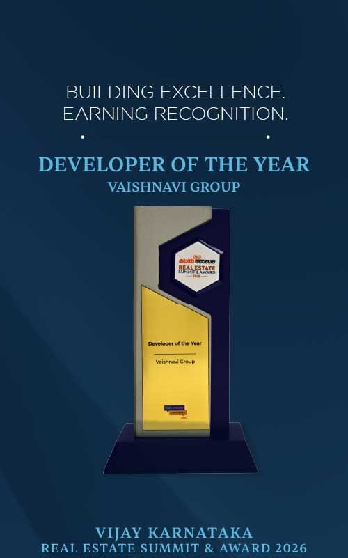 Vaishnavi Group named Developer of the Year at the Vijay Karnataka Real Estate Summit & Awards 2026